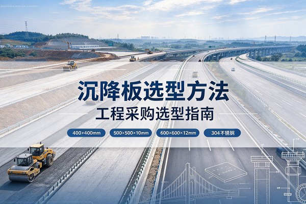 子长沉降板选择方法