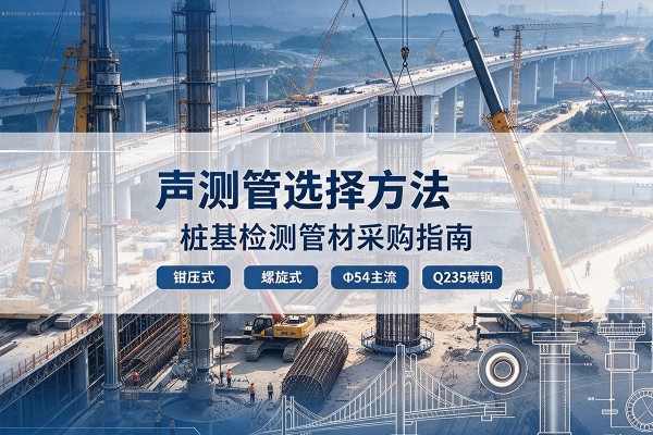 子长声测管选型标准