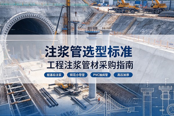 子长注浆管选型标准