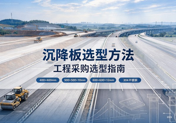 子长沉降板选择方法