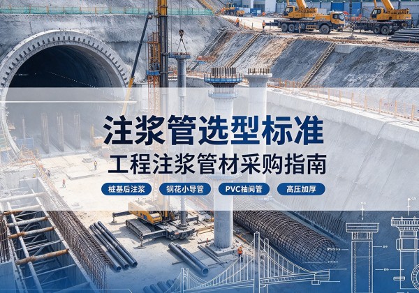 子长注浆管选型标准